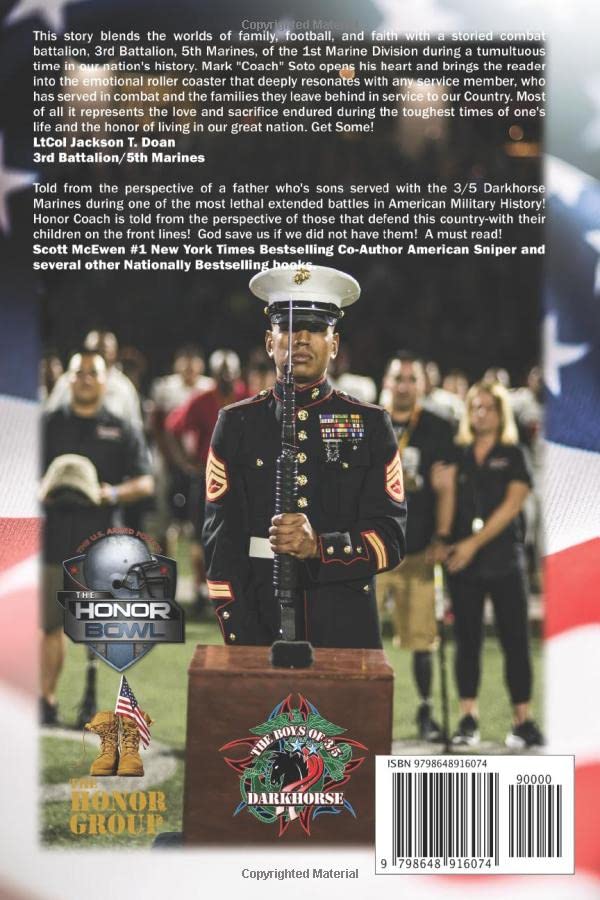 honor coach book by mark soto