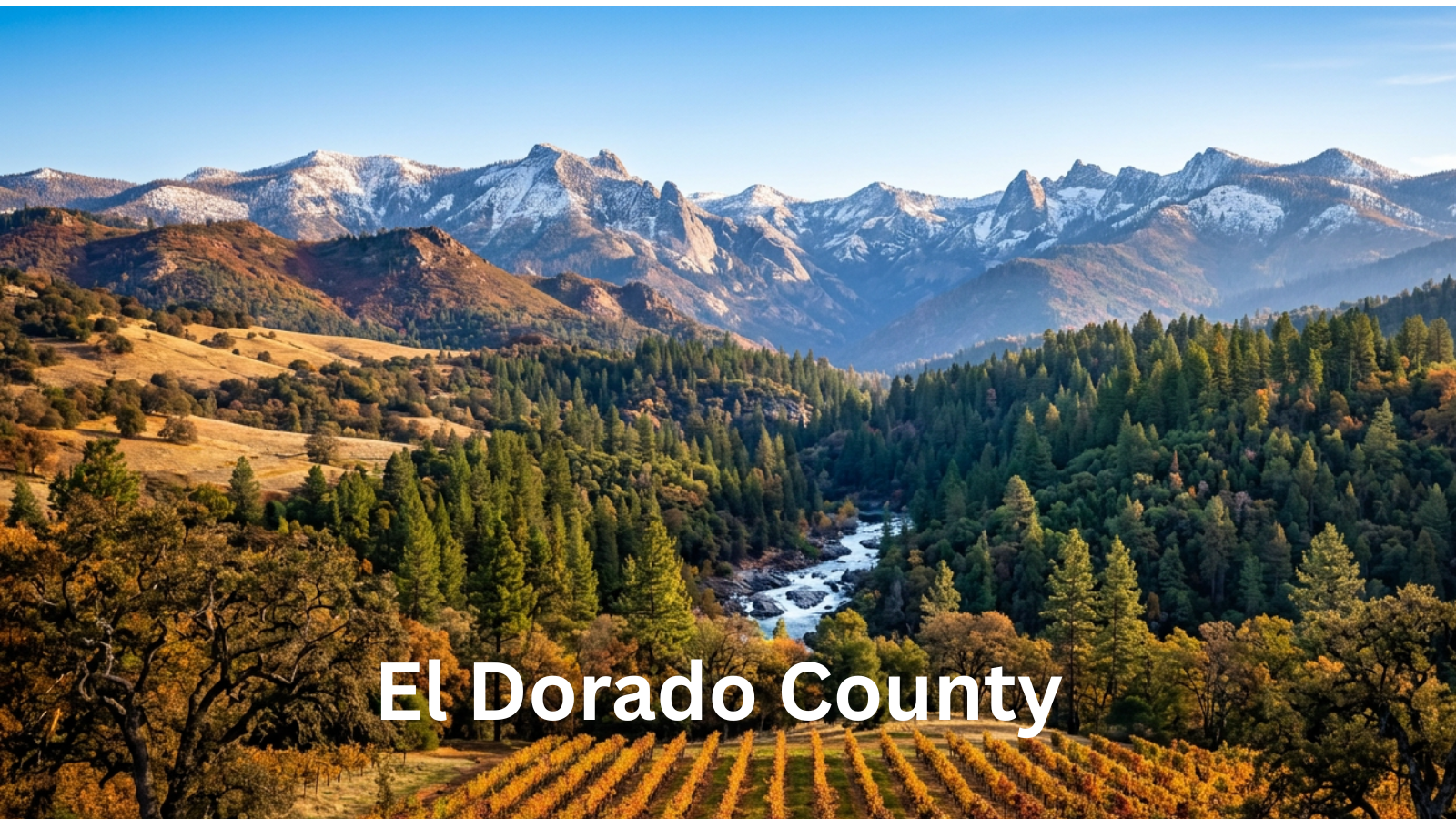 El Dorado County el dorado county real estate