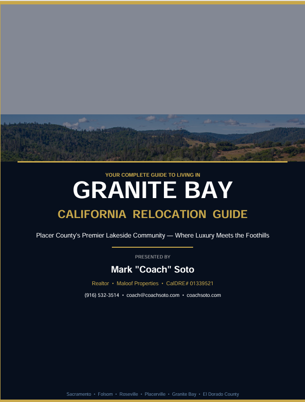 granite Bay Ca. relocation guide